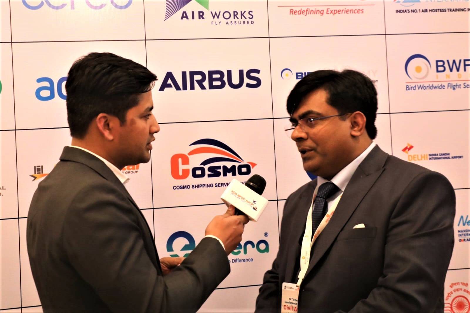 Cosmo leadership speaking in a media interaction